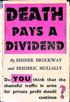 Frederic Mullally Fenner Brockway - Death Pays a Dividend -  - KEX0304148