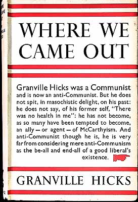 Granville Hicks - Where We Came Out -  - KEX0304159