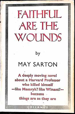 May Sarton - Faithful are the wounds -  - KEX0304655