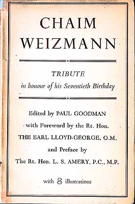 Paul Goodmann - Chaim Weizmann -  - KEX0304657