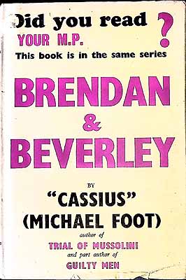 Cassius (Michael Foot) - BRENDAN AND BEVERLEY : AN EXTRAVAGANZA -  - KEX0304679