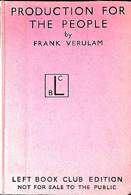 Frank Verulam - Production for the People -  - KEX0304737