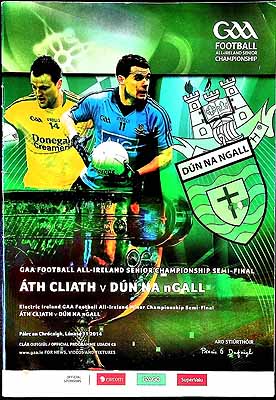  - Atha Cliath V Dun na nGall Pairc an Chrocaigh Lunasa 31 2014. Official Programme -  - KEX0308295