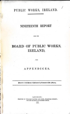  - Nineteenth Report from the Board of Public Works Ireland with Appendices -  - KEX0309209
