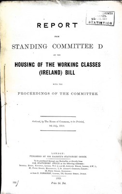  - Report of the Standing Committee D on the Housing of the Working Classes ( Ireland ) Bill -  - KEX0309726