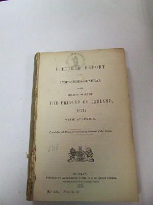  - Report on Prisons of Ireland, 1871 -  - KHS1018737