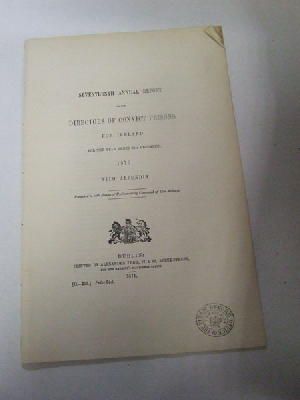  - Convict Prisons in Ireland:  Report, 1870 -  - KHS1018757