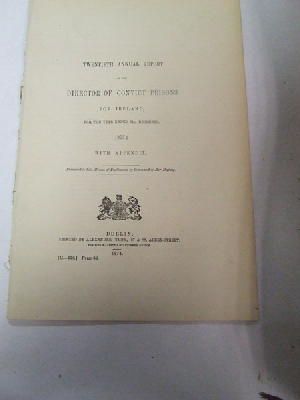  - Convict Prisons in Ireland:  Report, 1873 -  - KHS1018760