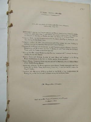 Mr. Morgan John O'Connell - [Return Relative to Paving, Lighting, Cleansing, &c., The City of Dublin. 1846] -  - KON0823695