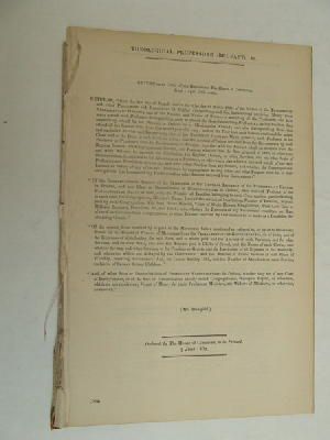 Mr. Stansfeld - Returns Relating to Theological and Other Professors and Pensioners at Belfast, &c. (HOC Paper 304, 1862) -  - KON0825154