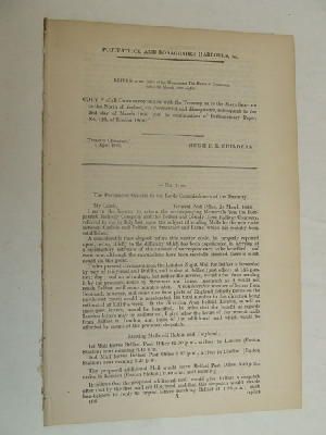 Sir Andrew Agnew - Papers Relating to Portpatrick and Donaghadee Harbours, &c. (HOC Paper 166, 1866) -  - KON0825163