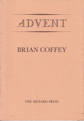 Brian Coffey - Advent - 9780903400961 - KSG0013820