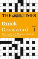The Times Mind Games - The Times Quick Crossword Book 1: 80 world-famous crossword puzzles from The Times2 (The Times Crosswords) - 9780007110780 - V9780007110780