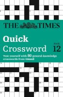 The Times Mind Games - The Times Quick Crossword Book 12: 80 world-famous crossword puzzles from The Times2 (The Times Crosswords) - 9780007264476 - V9780007264476