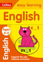 Collins Easy Learning - English Ages 3-5: New Edition (Collins Easy Learning Preschool) - 9780008134204 - V9780008134204