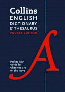 Collins Dictionaries - English Pocket Dictionary and Thesaurus: The perfect portable dictionary and thesaurus (Collins Pocket) - 9780008141790 - 9780008141790