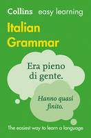 Collins Dictionaries - Easy Learning Italian Grammar - 9780008142025 - V9780008142025