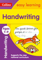 Collins Easy Learning - Handwriting Ages 7-9: New edition (Collins Easy Learning KS2) - 9780008151423 - V9780008151423