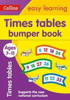 Collins Easy Learning - Times Tables Bumper Book Ages 7-11 (Collins Easy Learning KS2) - 9780008151492 - V9780008151492
