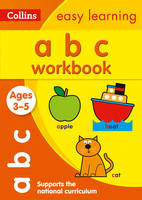Collins Easy Learning - ABC Workbook Ages 3-5: New Edition (Collins Easy Learning Preschool) - 9780008151515 - V9780008151515