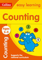Collins Easy Learning - Counting Ages 3-5: New Edition (Collins Easy Learning Preschool) - 9780008151522 - V9780008151522