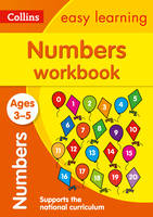 Collins Easy Learning - Numbers Workbook Ages 3-5: New Edition (Collins Easy Learning Preschool) - 9780008151553 - V9780008151553