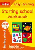 Collins Easy Learning - Starting School Workbook Ages 3-5: New Edition (Collins Easy Learning Preschool) - 9780008151607 - V9780008151607