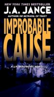 J. A. Jance - Improbable Cause: A J.P. Beaumont Novel - 9780061999284 - V9780061999284