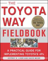 Jeffrey K. Liker - The Toyota Way Fieldbook - 9780071448932 - V9780071448932