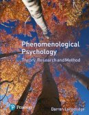 Darren Langdridge - Phenomenological Psychology - 9780131965232 - V9780131965232