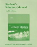 Judith A. Penna - Student Solutions Manual for College Algebra: Graphs and Models - 9780134264516 - V9780134264516