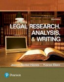 Joanne Hames - Legal Research, Analysis, and Writing - 9780134559841 - V9780134559841