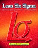 Donna C. Summers - Lean Six Sigma - 9780135125106 - V9780135125106