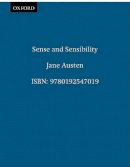 Jane Austen - Sense and Sensibility - 9780192547019 - V9780192547019