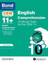 Christine Jenkins - BOND 11+: CEM English Comprehension 10 Minute Tests:: 10-11 Years - 9780192759399 - V9780192759399