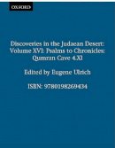 Eugene Ulrich - Discoveries in the Judaean Desert - 9780198269434 - V9780198269434