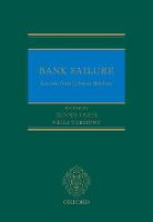 Dennis; Vermu Faber - Bank Failure: Lessons from Lehman Brothers - 9780198755371 - V9780198755371