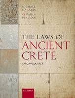 Michael Gagarin - The Laws of Ancient Crete, c.650-400 BCE - 9780199204823 - V9780199204823