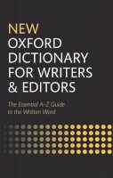 Oxford Languages - New Oxford Dictionary for Writers and Editors - 9780199570010 - V9780199570010