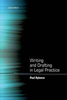 Paul Rylance - Writing and Drafting in Legal Practice - 9780199589890 - V9780199589890