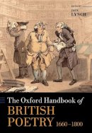 Jack Lynch - The Oxford Handbook of British Poetry, 1660-1800 - 9780199600809 - V9780199600809