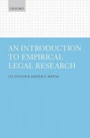 Lee Epstein - An Introduction to Empirical Legal Research - 9780199669066 - V9780199669066