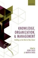 Child, John; Ihrig, - Knowledge, Organization, and Management: Building on the Work of Max  Boisot - 9780199669165 - V9780199669165