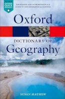 Susan Mayhew - A Dictionary of Geography - 9780199680856 - V9780199680856