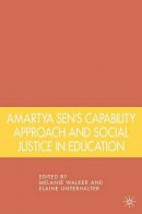 Melanie Walker - Amartya Sen´s Capability Approach and Social Justice in Education - 9780230104594 - V9780230104594