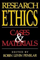 Penslar - Research Ethics: Cases and Materials - 9780253209061 - V9780253209061