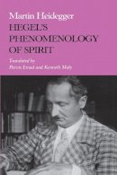 Martin Heidegger - Hegel´s Phenomenology of Spirit - 9780253209108 - V9780253209108