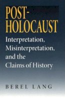 Berel Lang - Post-Holocaust - 9780253217288 - V9780253217288