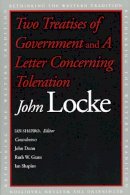 John Locke - Two Treatises of Government and A Letter Concerning Toleration - 9780300100181 - V9780300100181