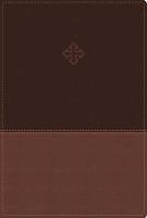 Thomas Nelson - Amplified Study Bible, Imitation Leather, Brown, Indexed - 9780310444756 - V9780310444756